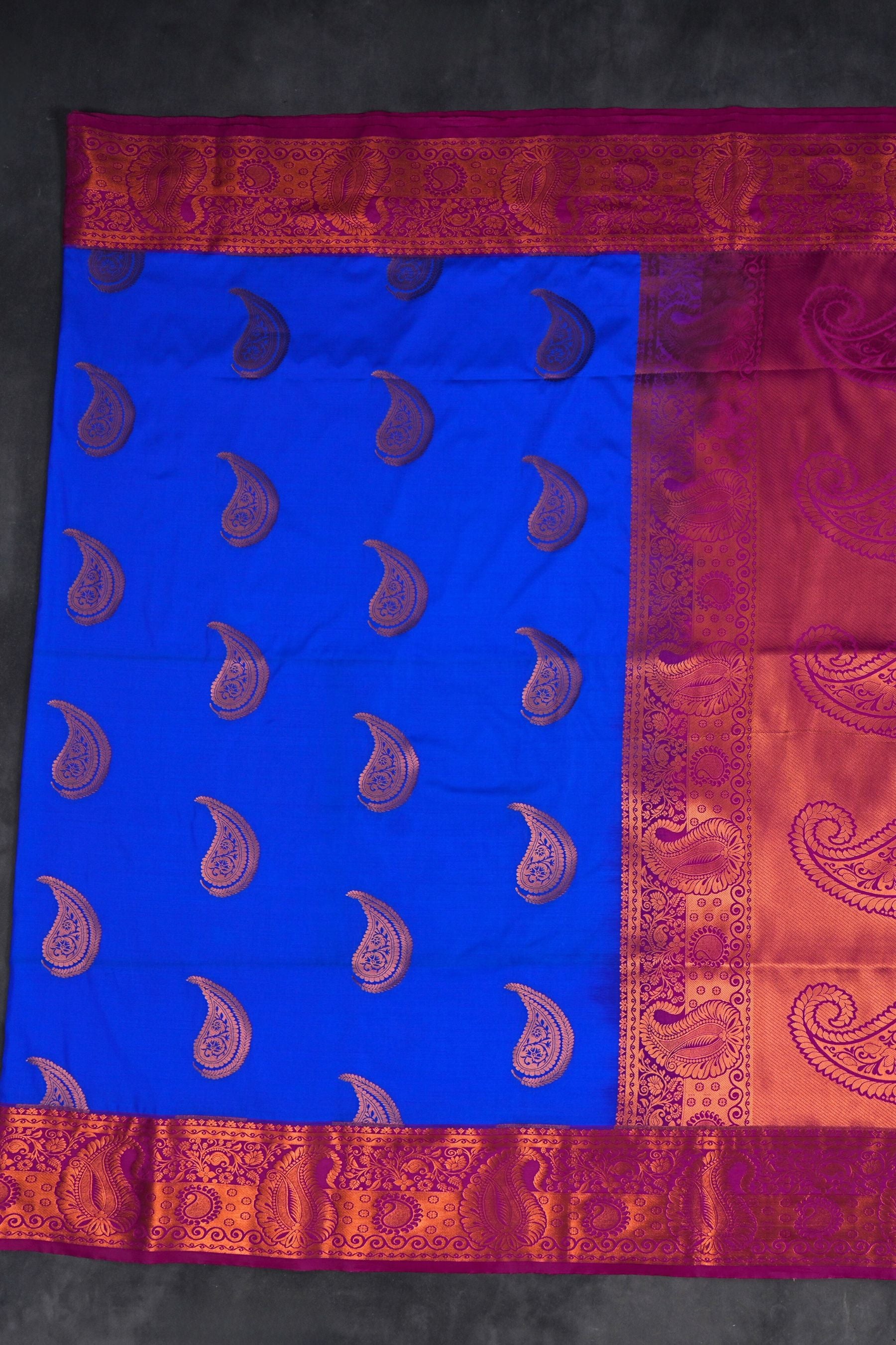 Elegant Kanchipuram Blended Silk Saree: Tradition meets Style Saree JCS Fashions