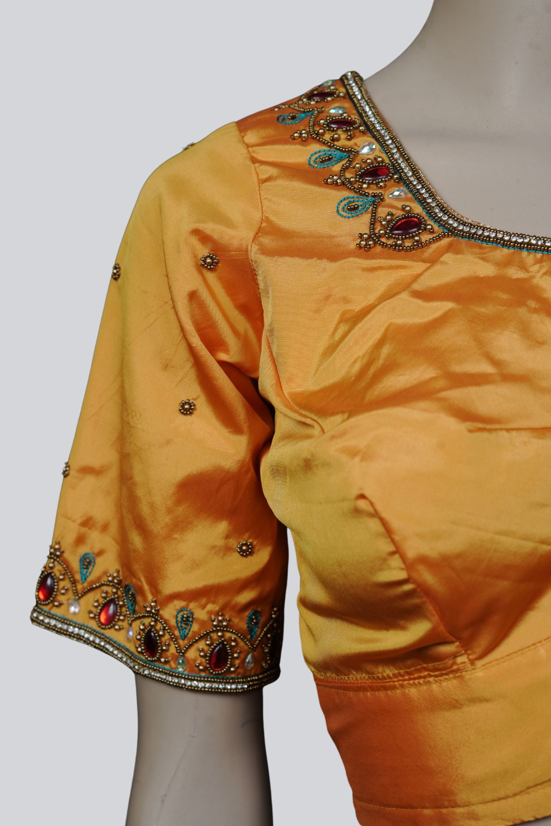 Aari Elegance: Timeless Craftsmanship in Every Stitch at JCSFashions Blouse JCS Fashions