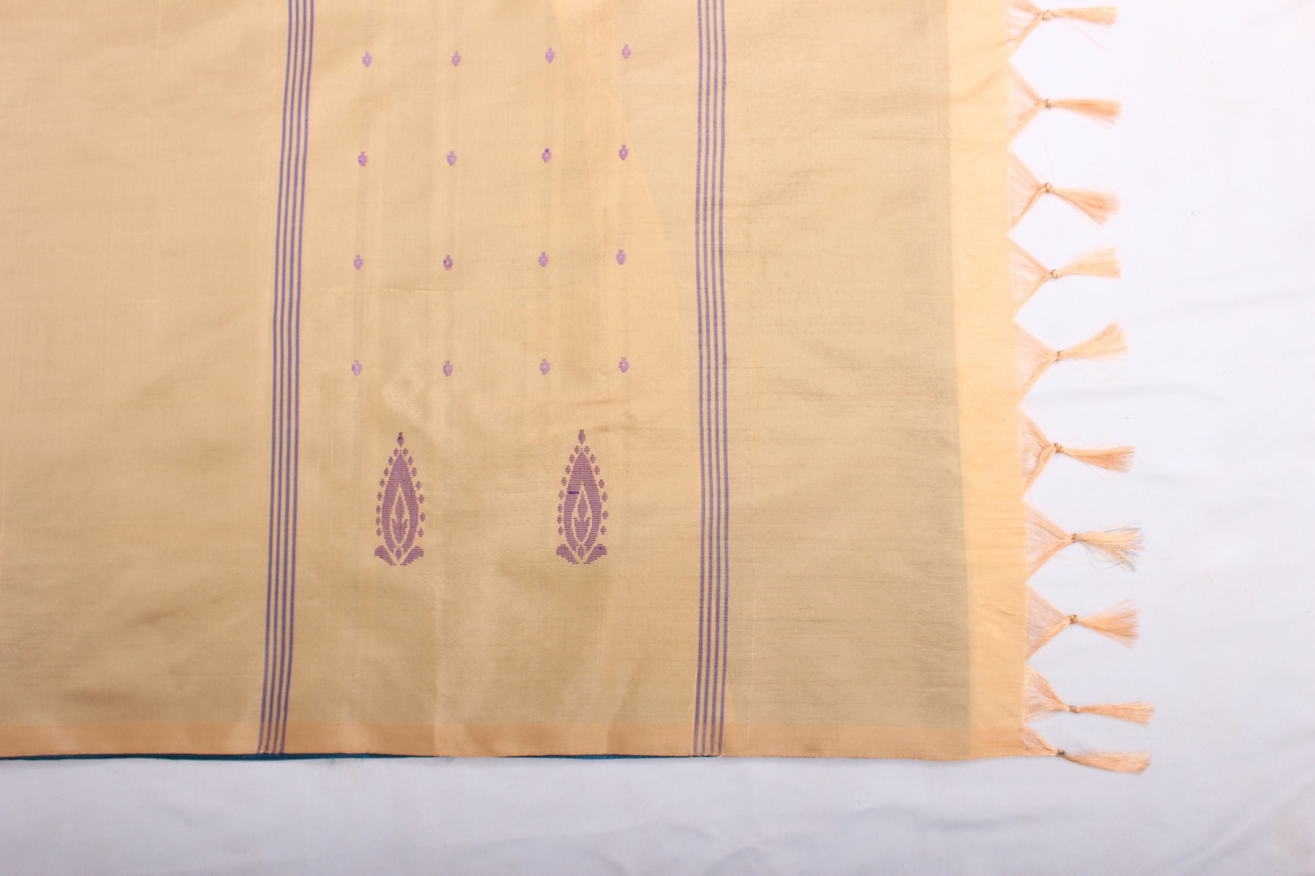 Eco-Friendly Artisanal Banana Pith Saree - Handcrafted Elegance Saree JCS Fashions