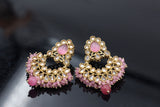 Exquisite Stone Kundan Earrings: Handcrafted and Timeless Elegance