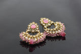 Exquisite Stone Kundan Earrings: Handcrafted and Timeless Elegance