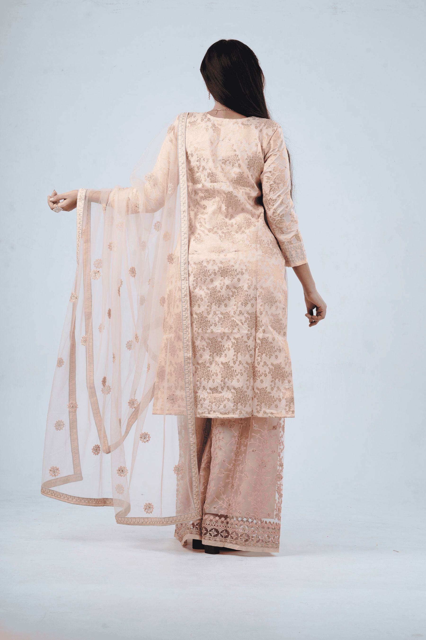 Regal Embroidered Salwar Kameez: Embrace Traditional Indian Elegance KURTI JCS Fashions