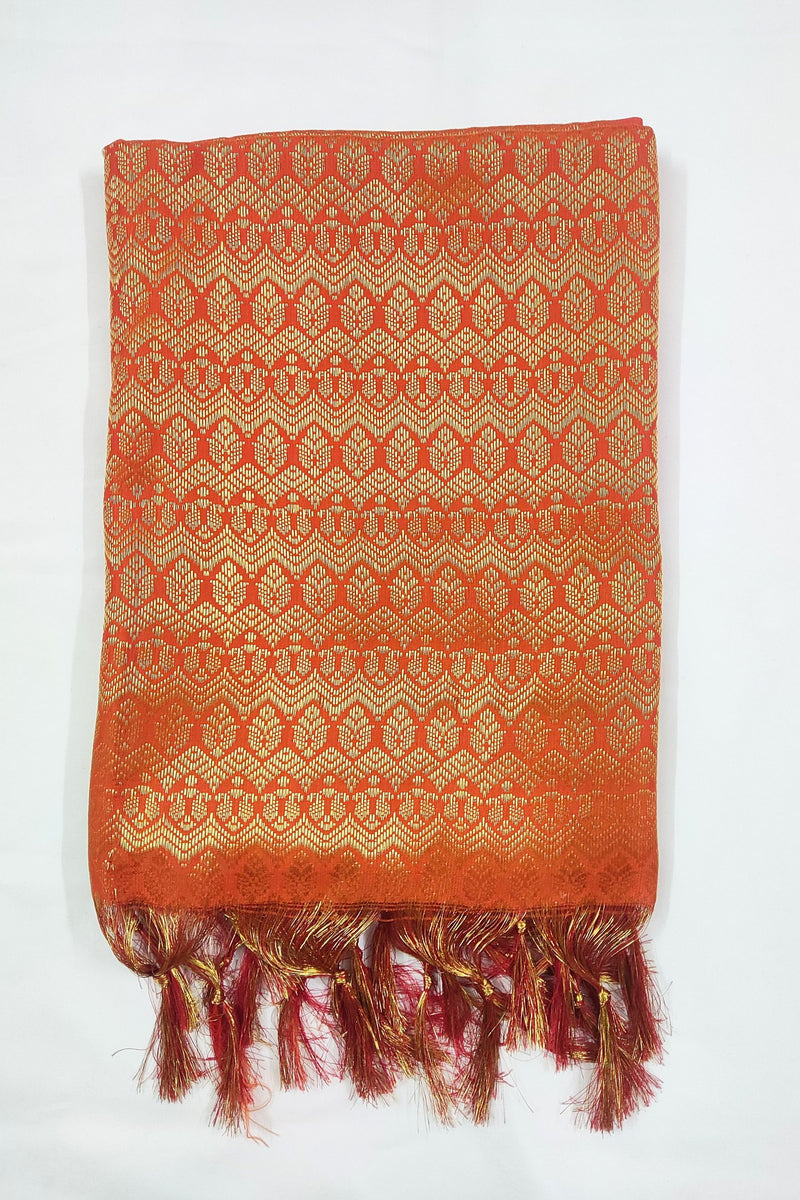 Elegant Ponnadai Shawl by JCSFashions - Blend of Tradition and Style