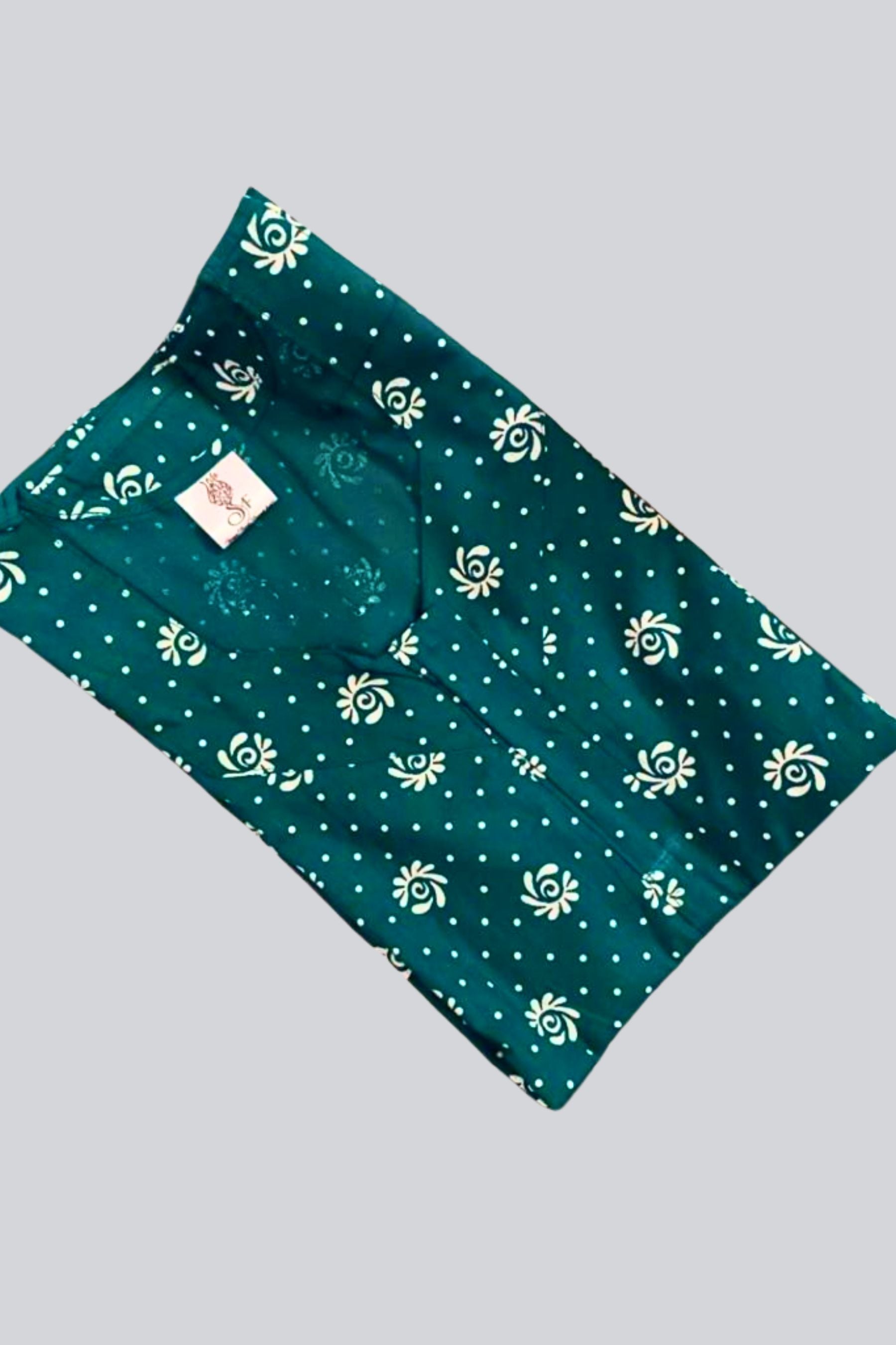 Pure Cotton Khadhi Nighty - Breathable and Comfortable Sleepwear Nighty JCS Fashions Teal XL