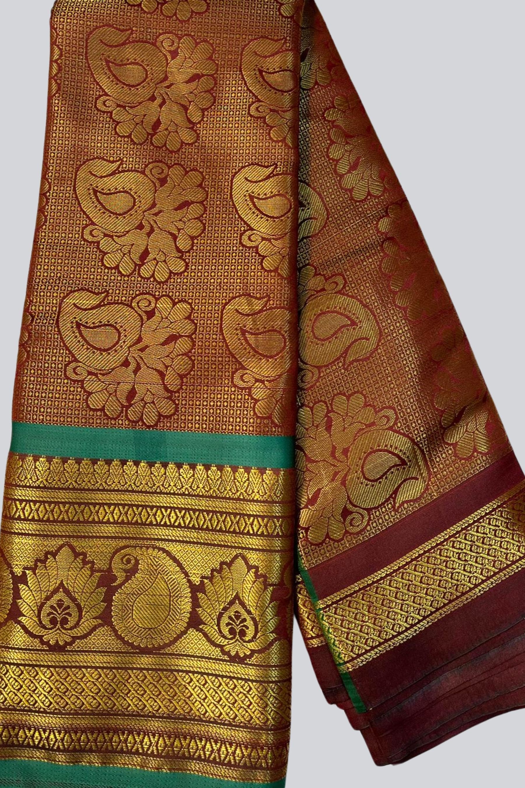 Madurai Art Silk Saree with Zari Detailing - Traditional Elegance