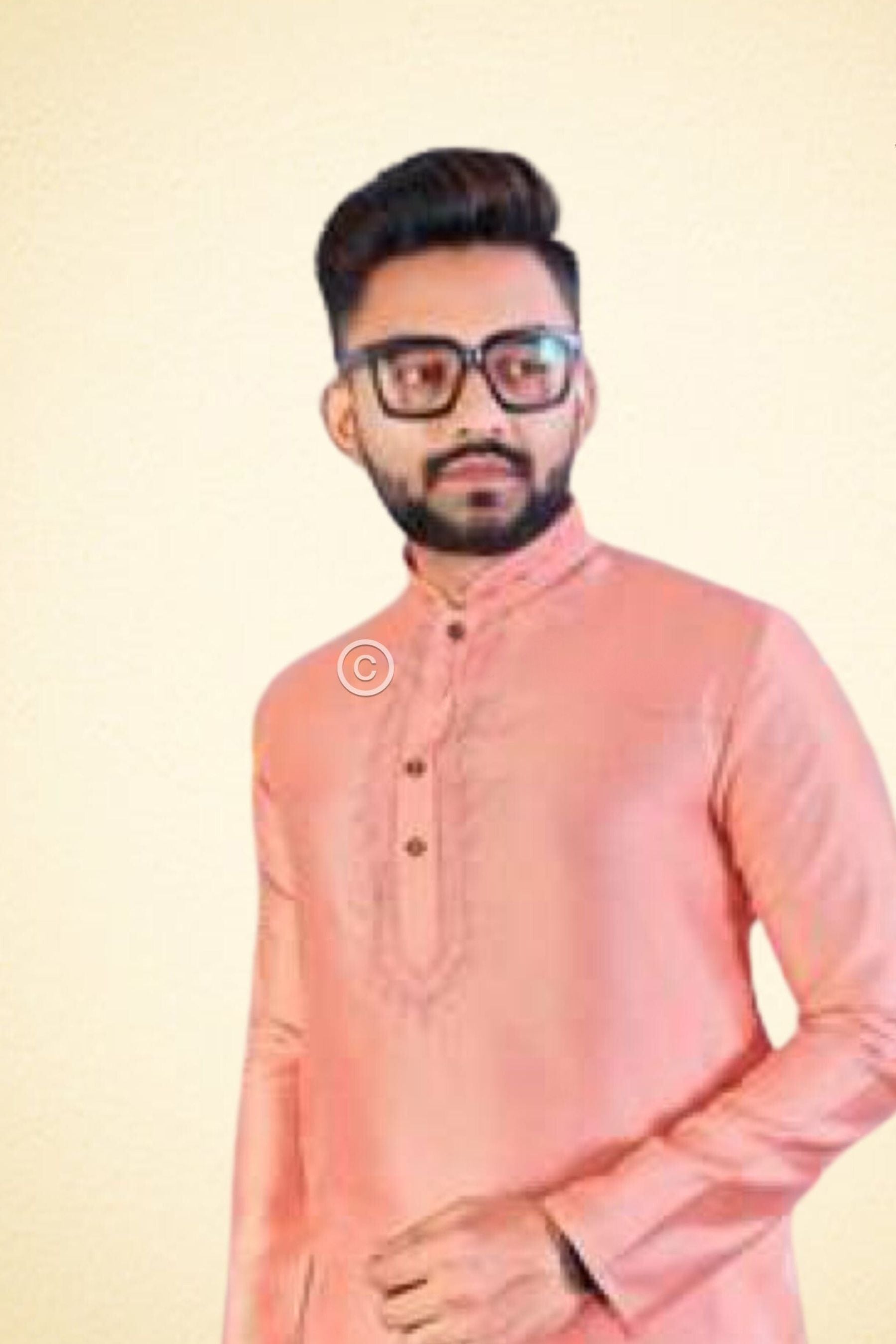 Men's Ethnic Chanderi Silk And Cotton Fabric Kurta Set MEN JCS Fashions