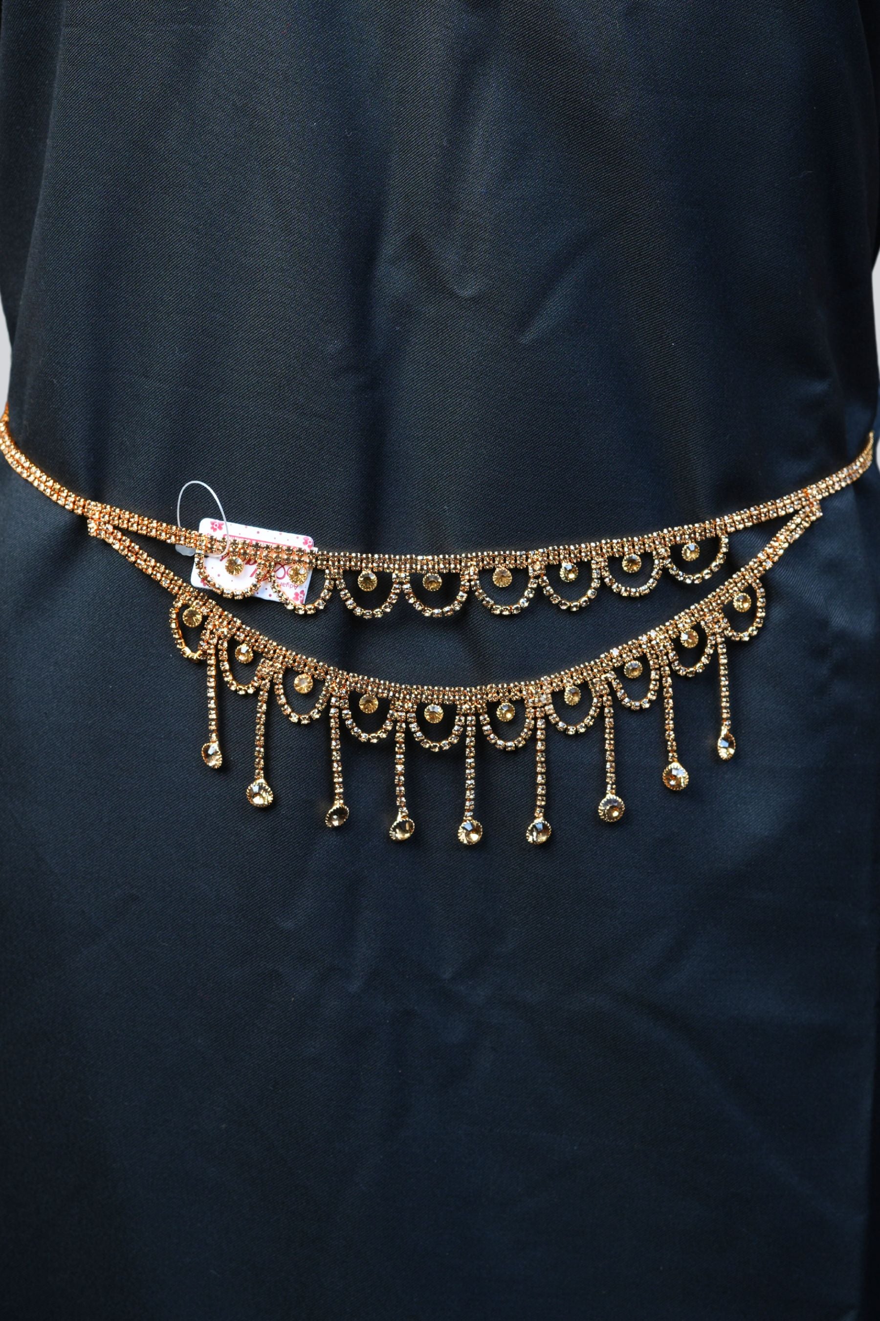 Multilayer Gold & Stone Hip Chain - Glam to Every Outfit  by JCS Fashion