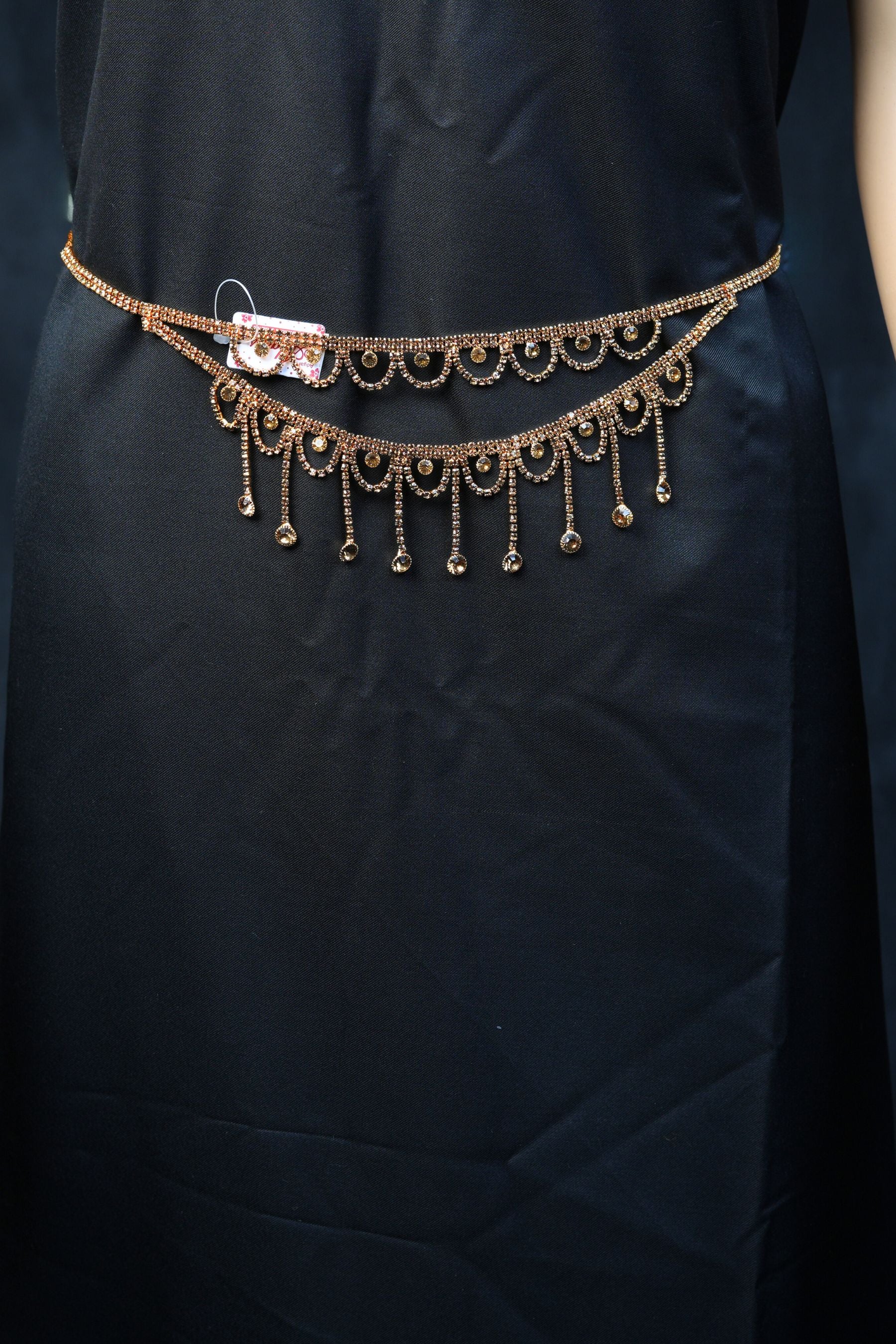 Multilayer Gold & Stone Hip Chain - Glam to Every Outfit by JCS Fashion Jewelry JCS Fashions