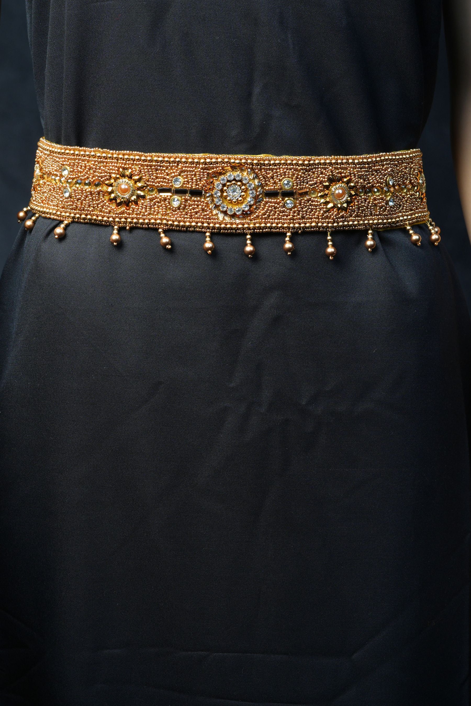 Elegance Redefined: Explore Maggam Work Hip Belts at JCSFashions