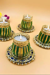 Premium Metal Tealight Candle Holders by JCSFashions