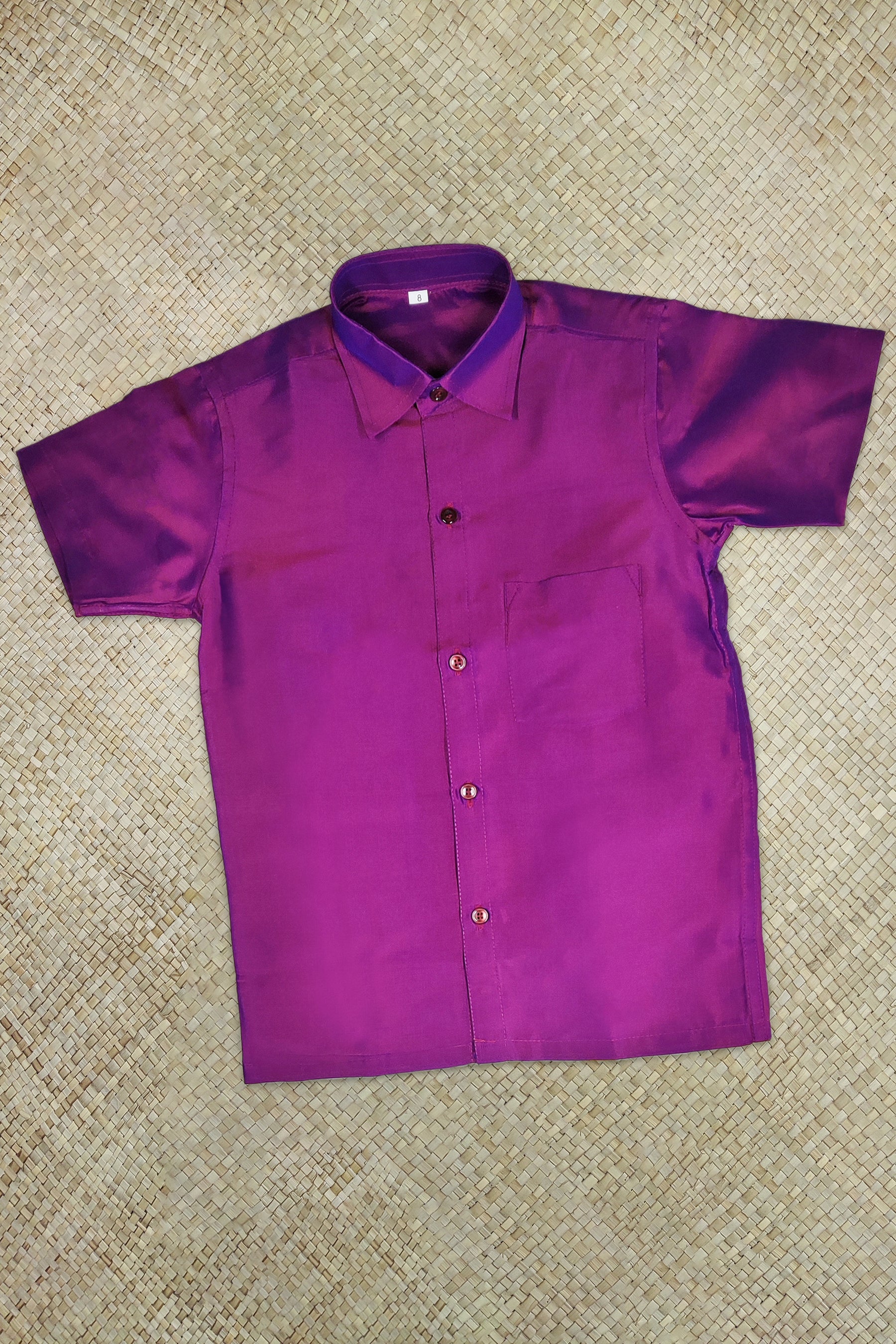 Boys Classic Silk Cotton Shirt & Dhoti - Perfect for Festive Occasions BOYS JCS Fashions