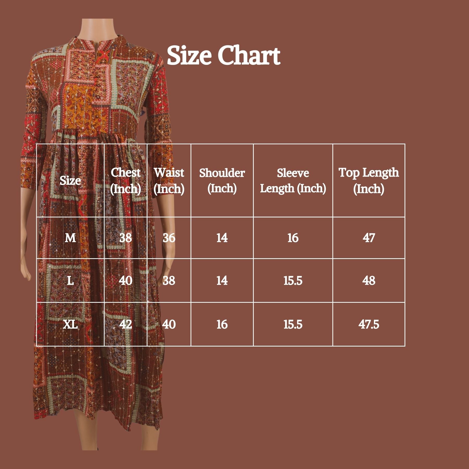 Exquisite Handcrafted Cotton Anarkali Kurti with Sequence Work KURTI JCS Fashions