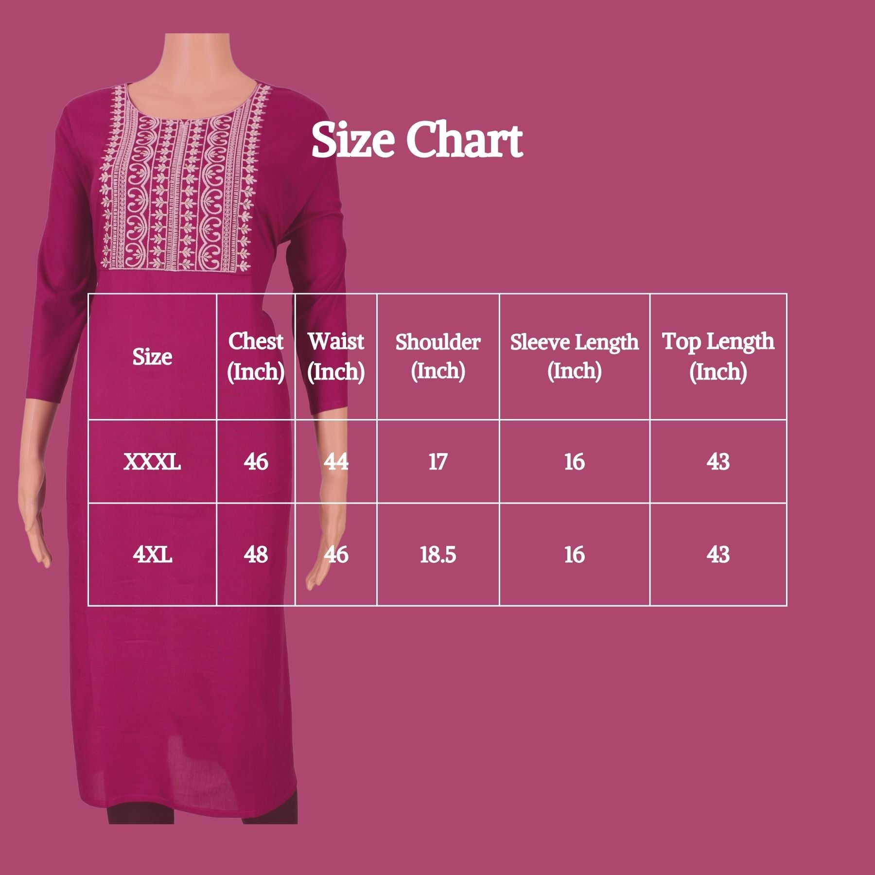 JCSFashions Elegant Embroidered Cotton Kurti with Sequin Highlights KURTI JCS Fashions