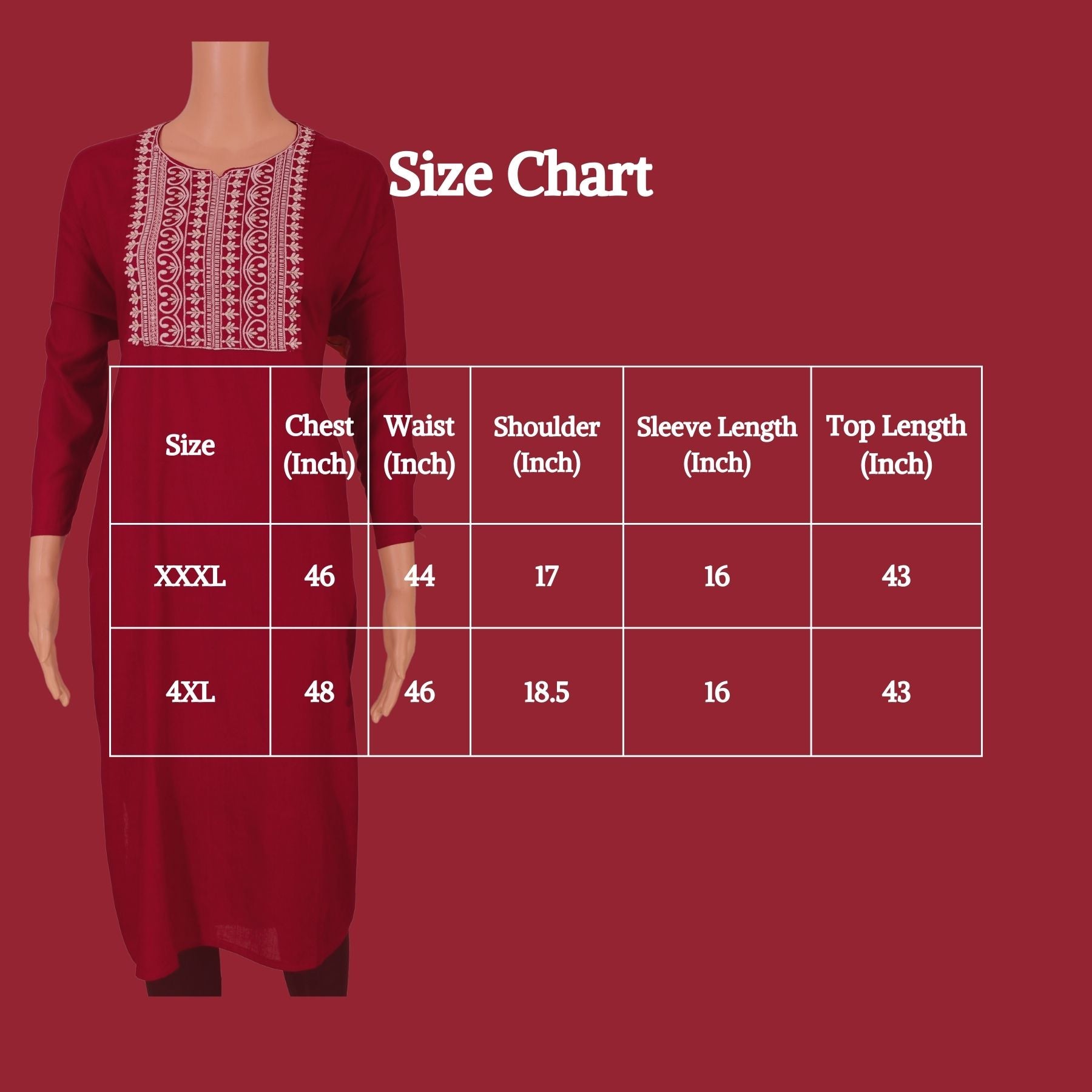 Elegant Cotton Kurti With Exquisite Embroidery and Sequence Work KURTI JCS Fashions