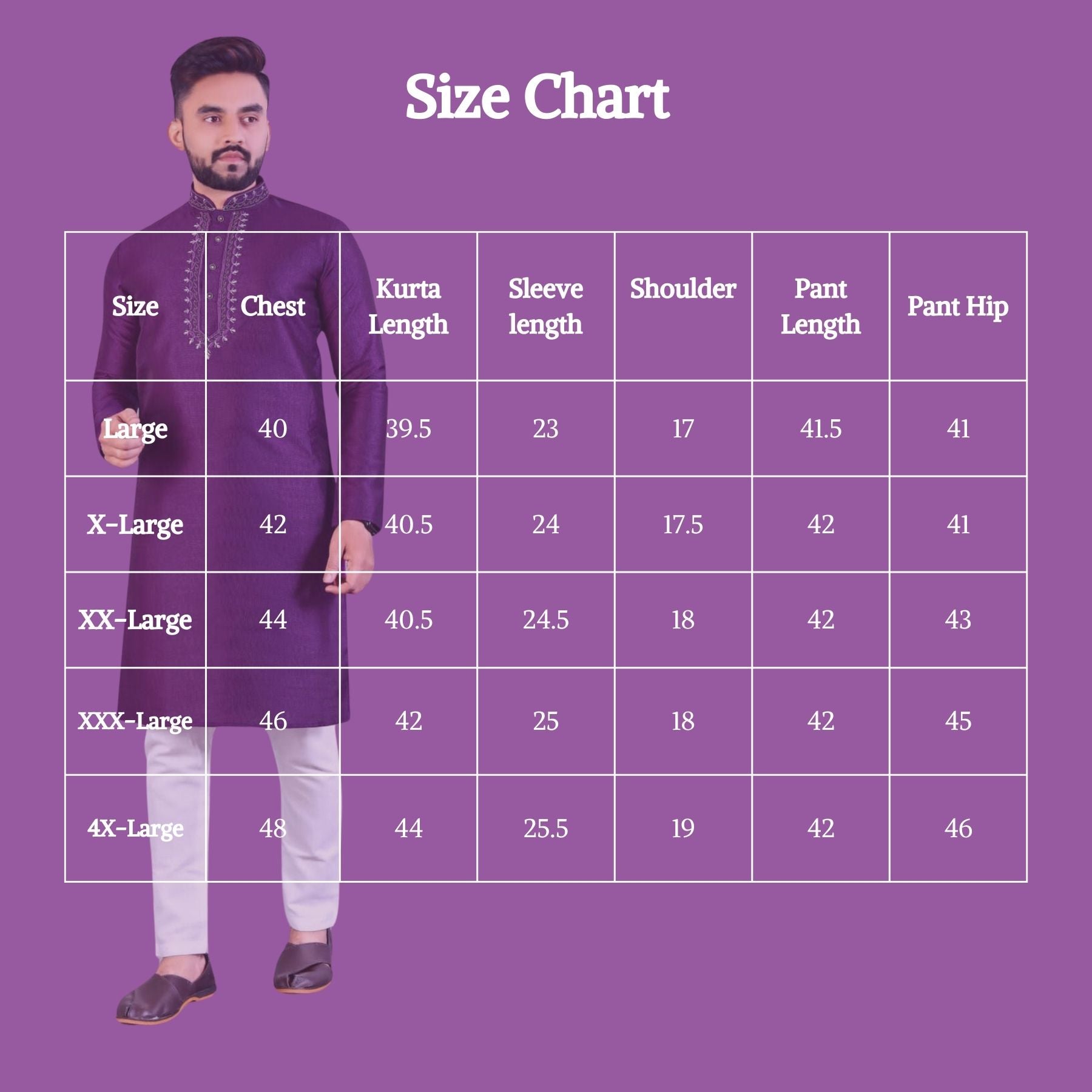 JCS Fashions Men's Traditional Corian Silk Kurtas with Resham Neck Detail Men JCS Fashions