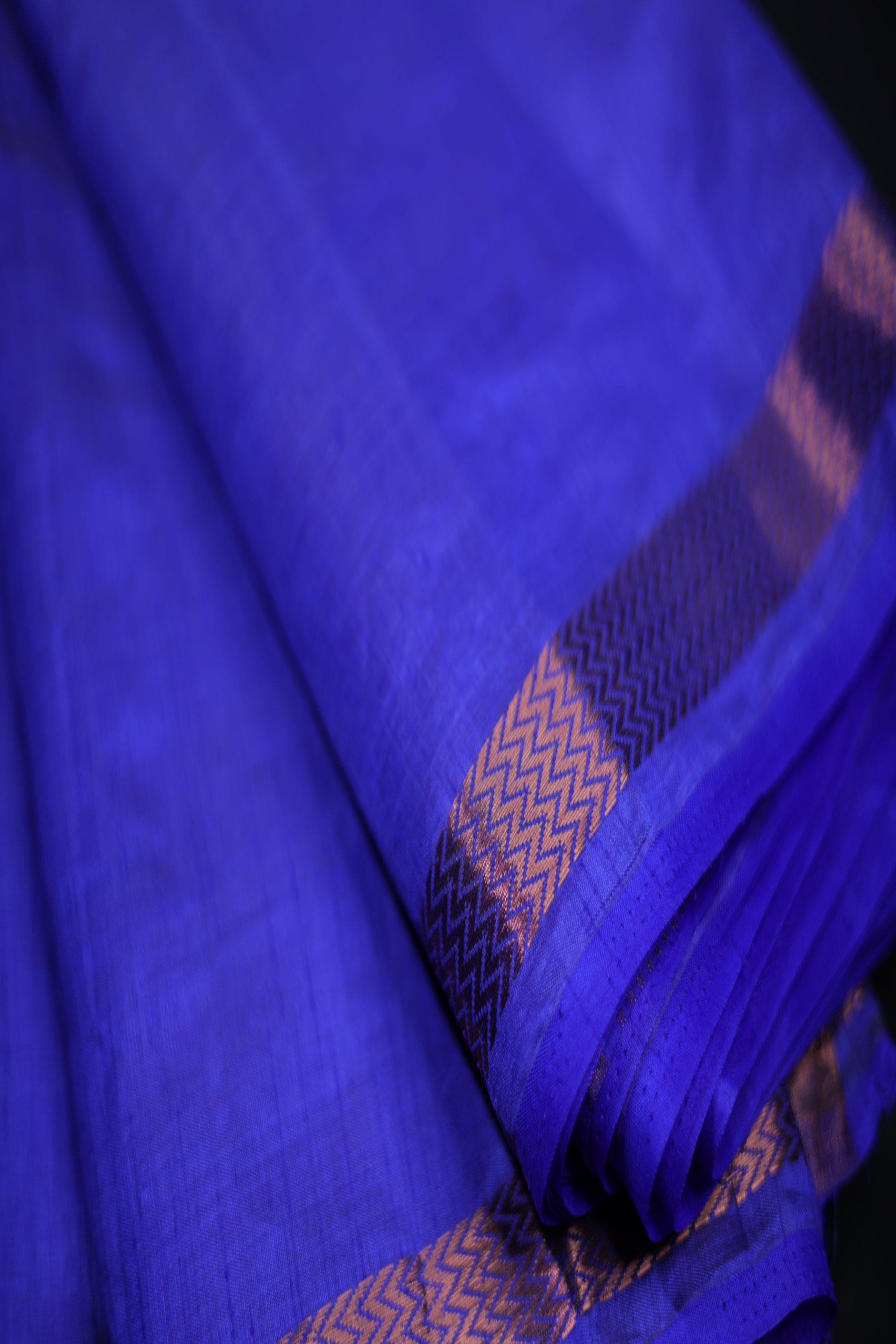 Traditional Tussar Silk Saree: 100% Genuine with Zari Borders Saree JCS Fashions Purple 5.5 meters