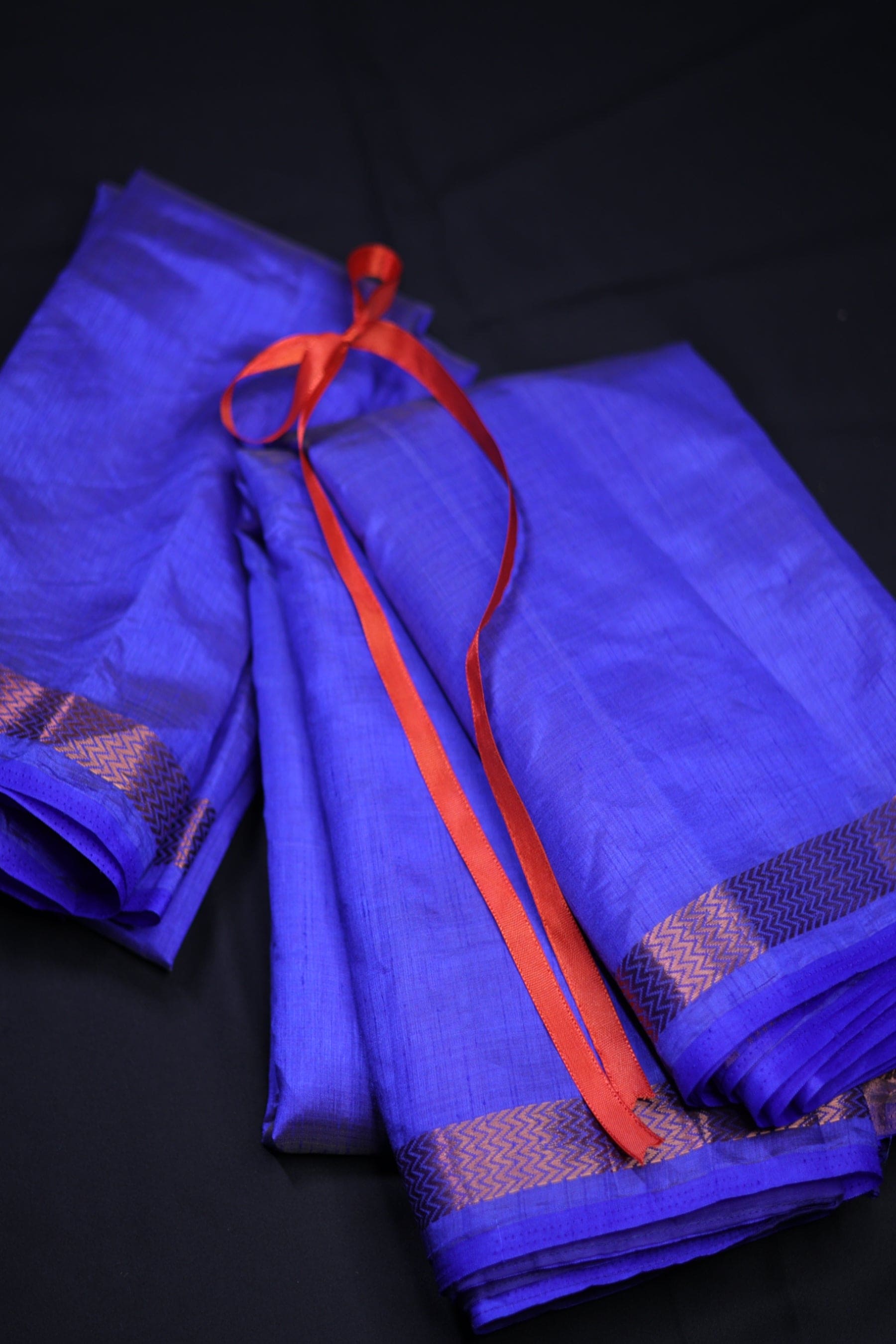 Traditional Tussar Silk Saree: 100% Genuine with Zari Borders Saree JCS Fashions