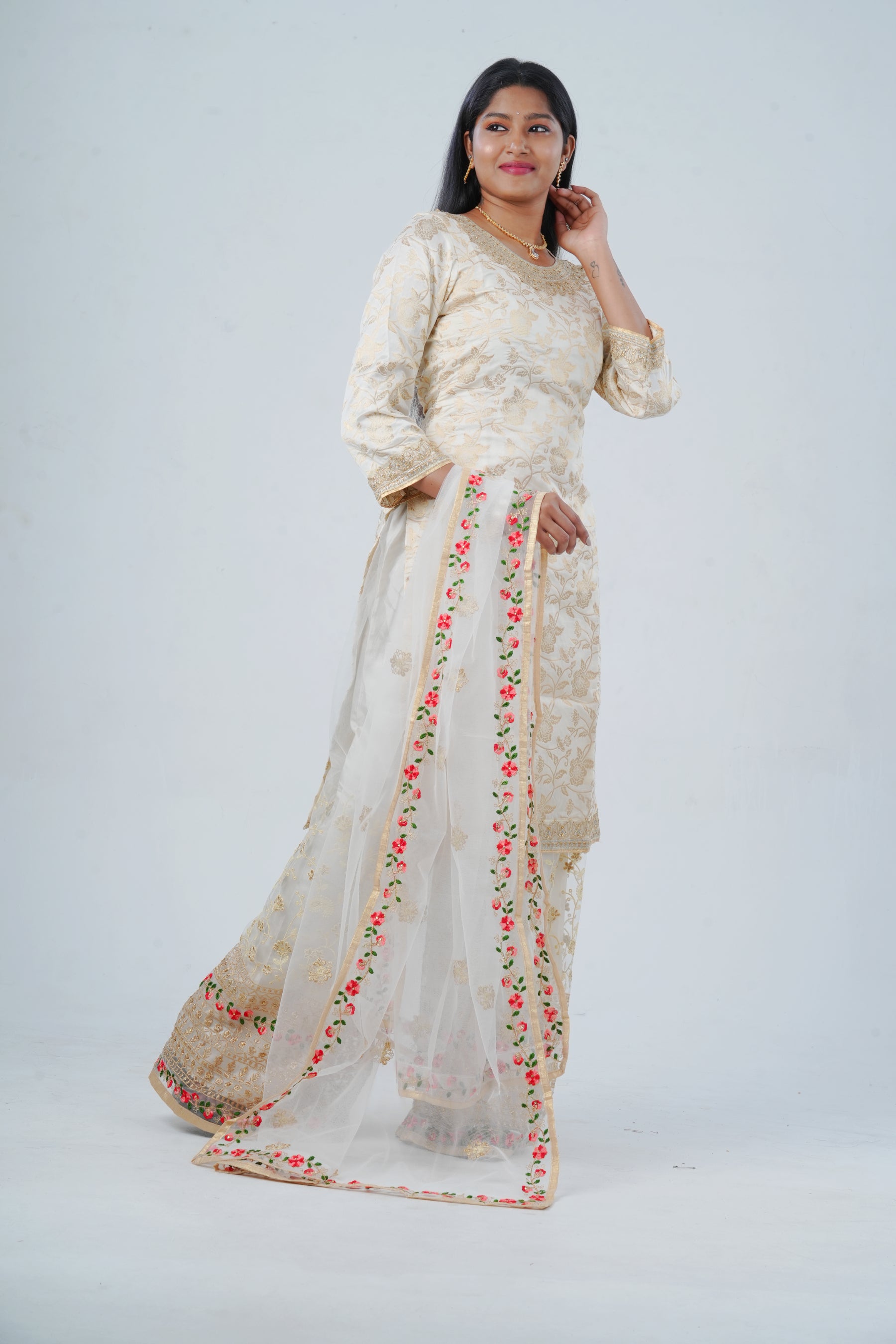 Luxurious Embroidered Kurti Salwar Kameez for Party & Wedding KURTI JCS Fashions