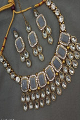 Gold-Plated Fancy Jewelry Set with Cubic Zirconia - JCS Fashions