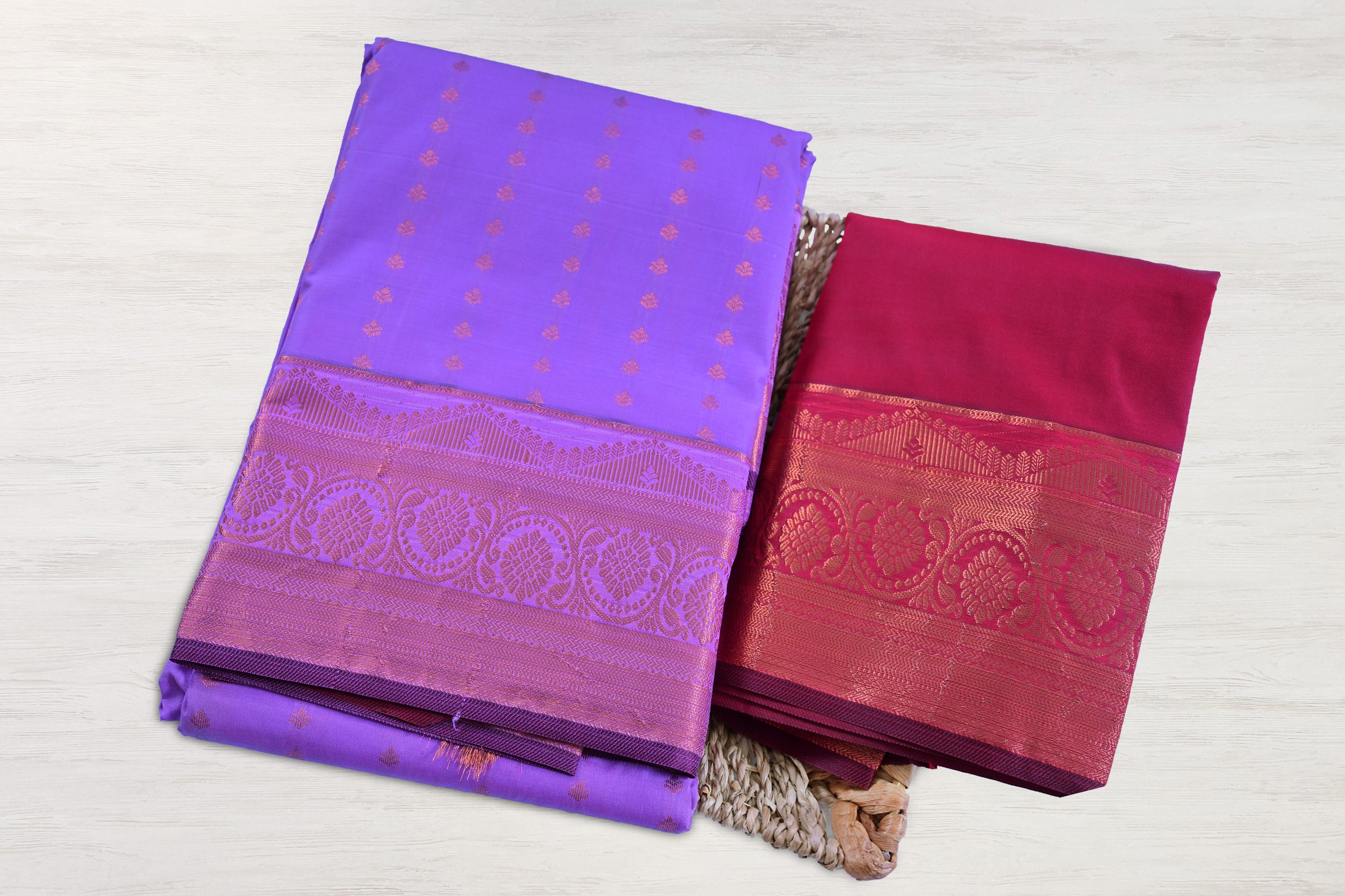 Regal Zari-Woven Saree with Grand Pallu - Traditional Indian Fashion Saree JCS Fashions