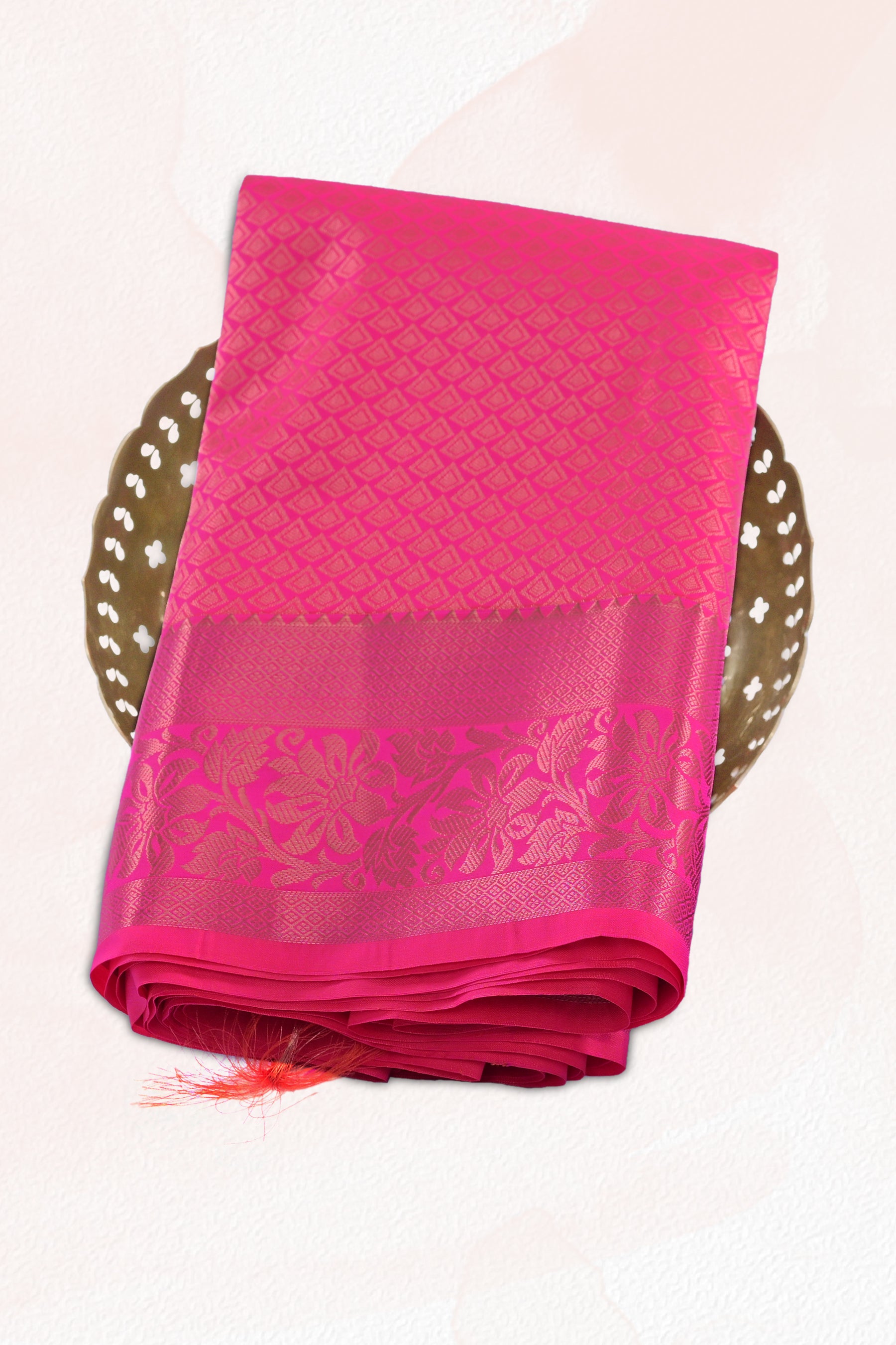 Golden Zari Kanchipuram Silk Saree - Traditional Elegance by JCSFashions