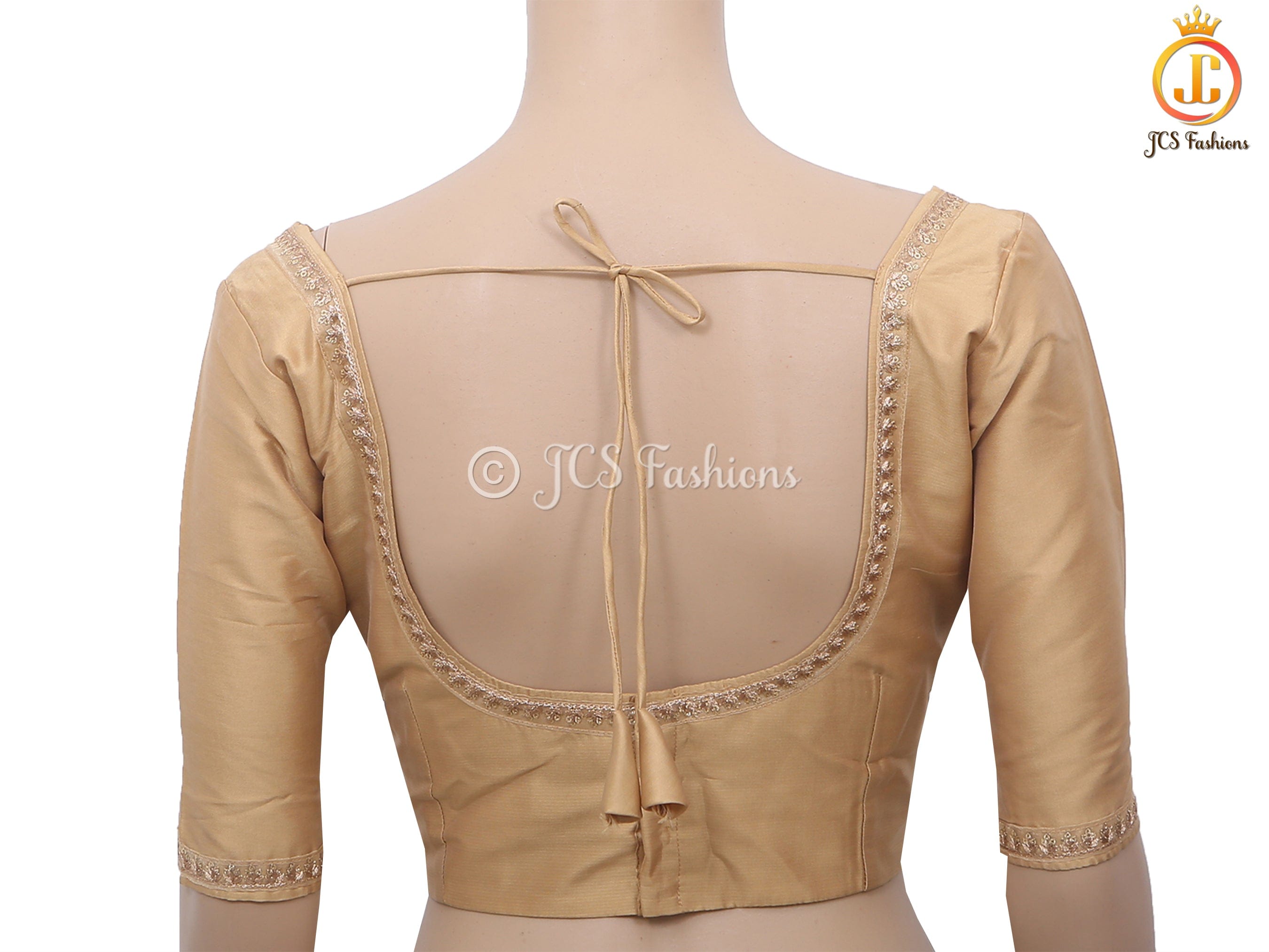 Sabyasashi Cut Ready-Made Blouse for Lehenga and Saree Blouse JCS Fashions