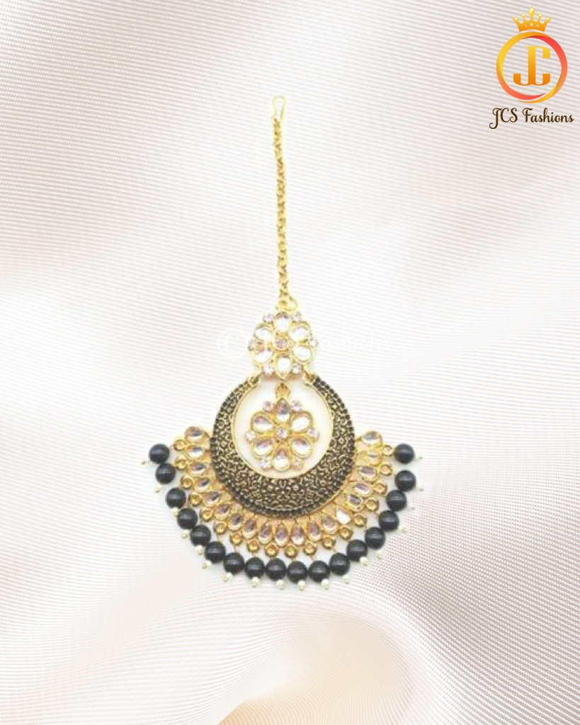 Exquisite Chand Tikka | Gold Plated | Perfect for Special Occasions Tikka JCS Fashions Gold Polish