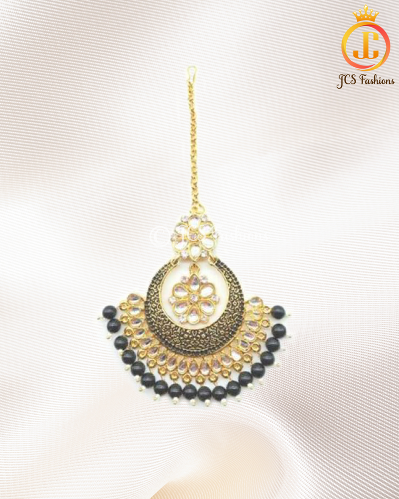 Exquisite Chand Tikka | Gold Plated | Perfect for Special Occasions