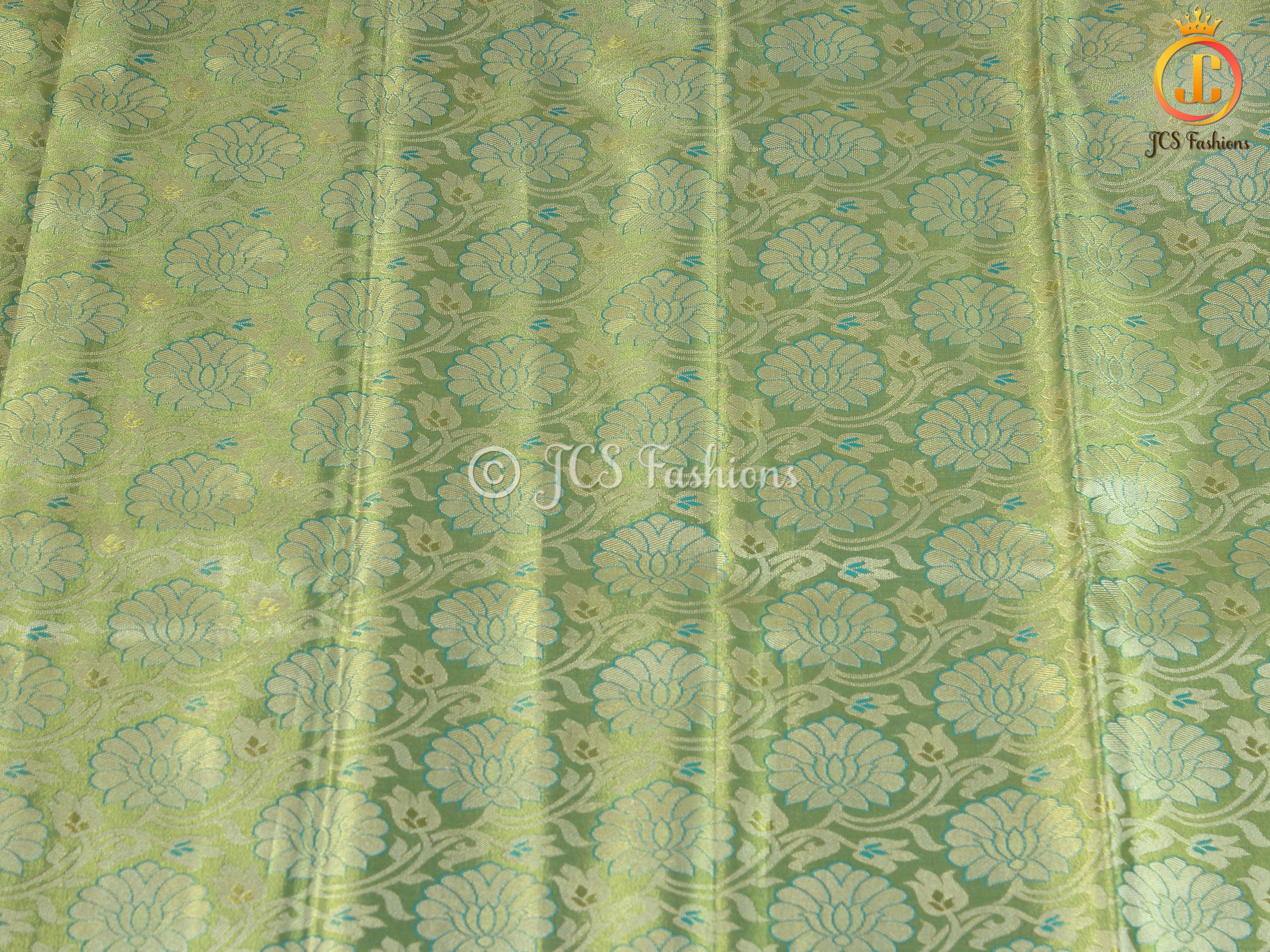 Semi silk, Kanchi pattu saree With Blouse. Traditional Indian Saree For Women