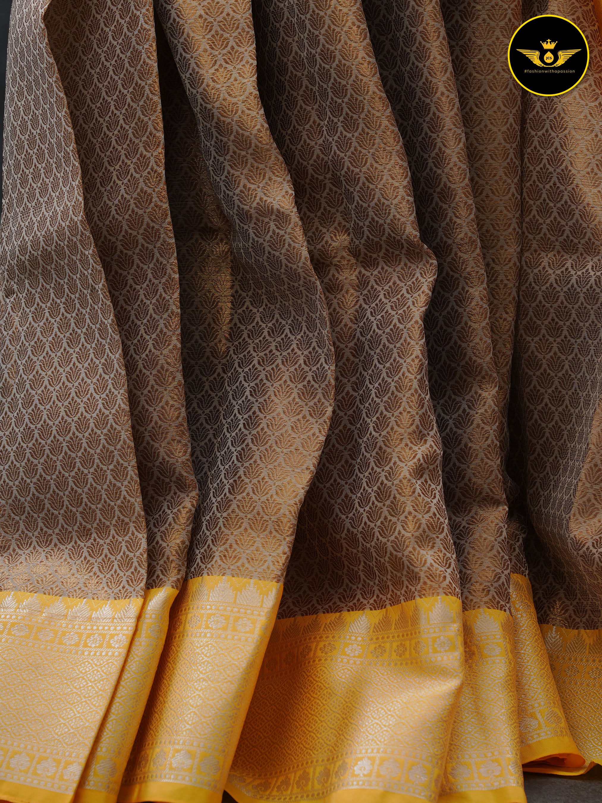 Pure Handloom Banarasi Muslin Silk Saree |JCSFashions SAREE JCS Fashions