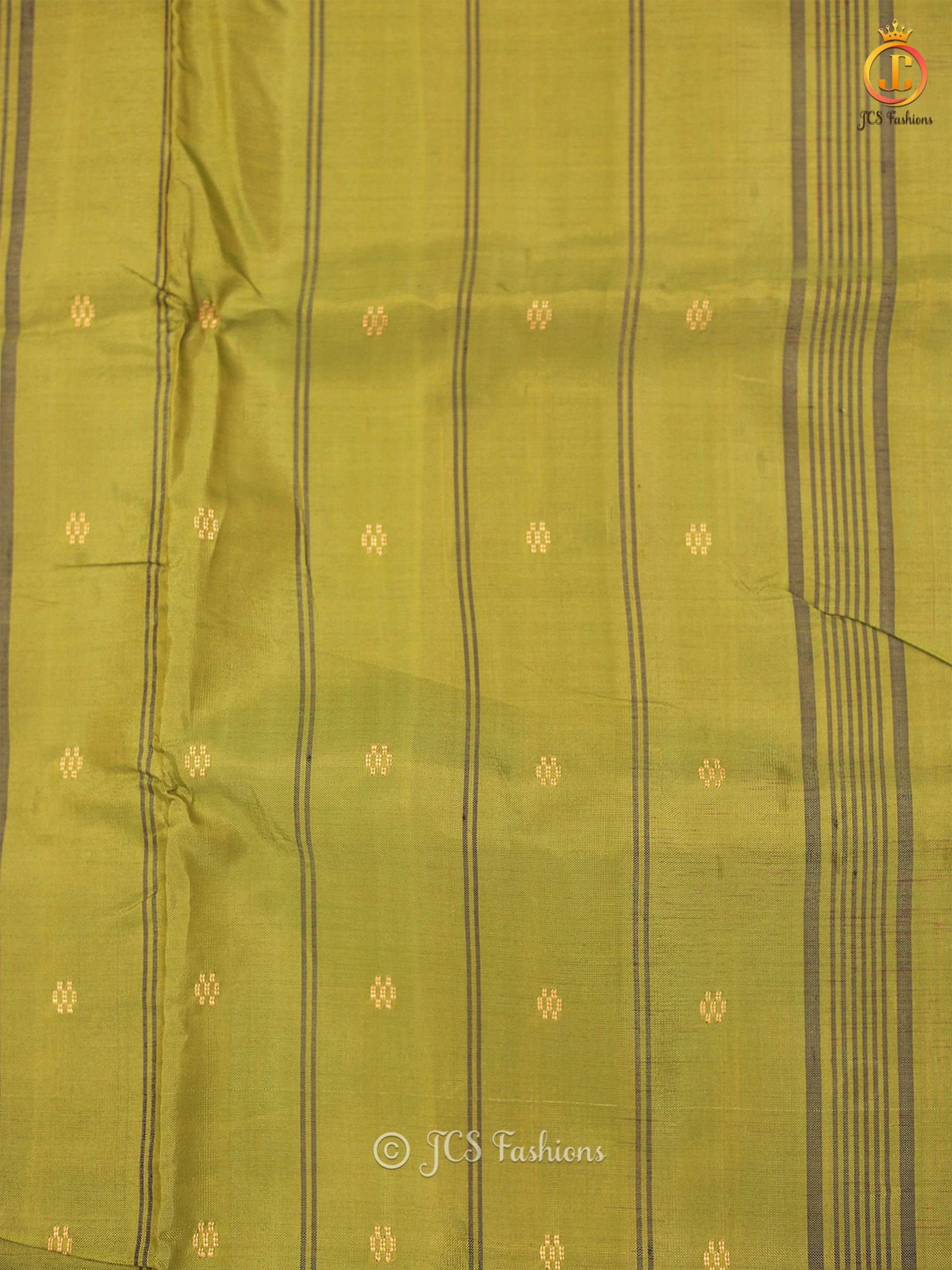 Hand Woven Elegant Traditional Design VAALAI Pattu/Banana Pith Saree