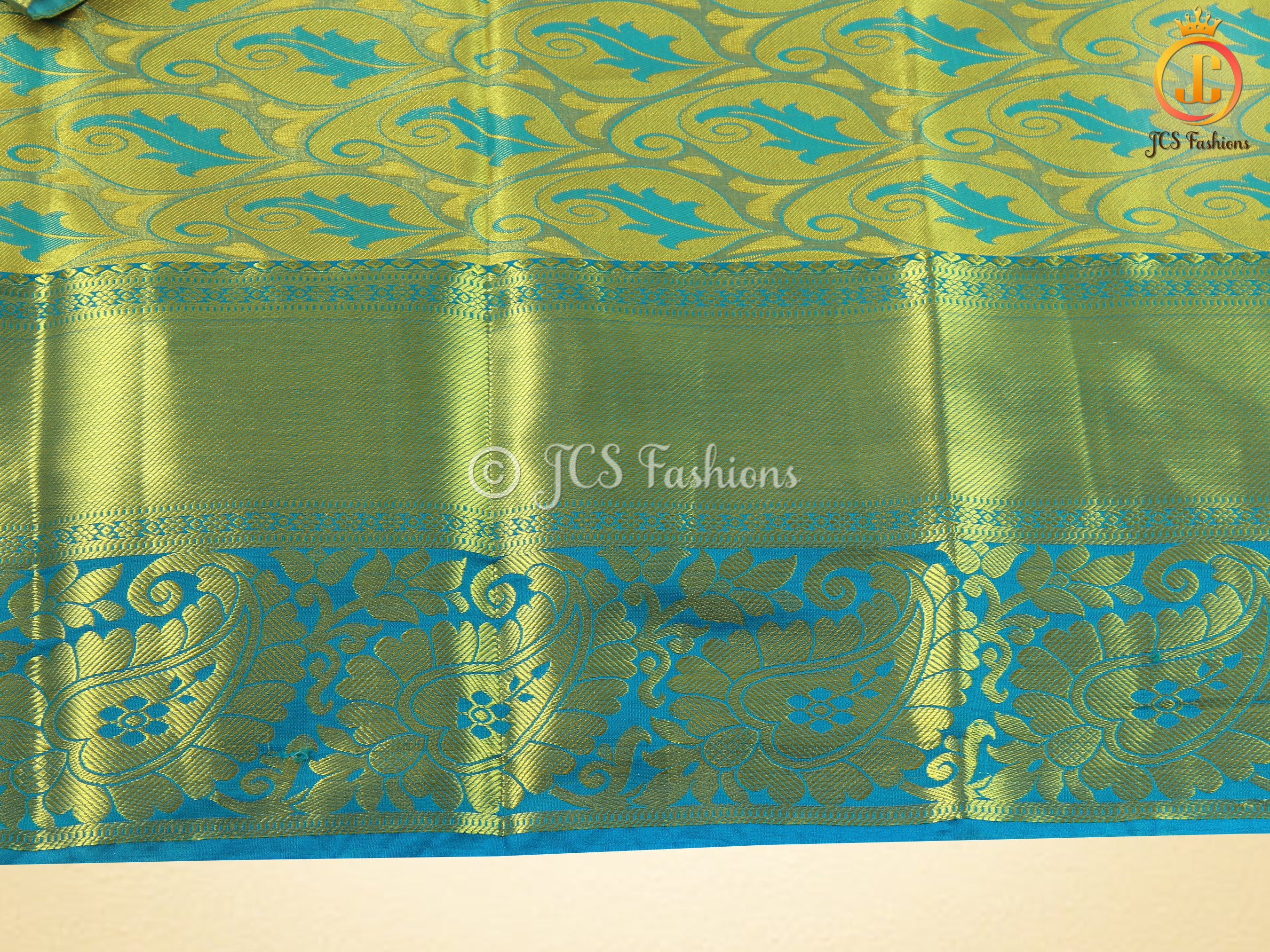 Semi silk, Kanchi pattu saree With Blouse. Traditional Indian Saree For Women