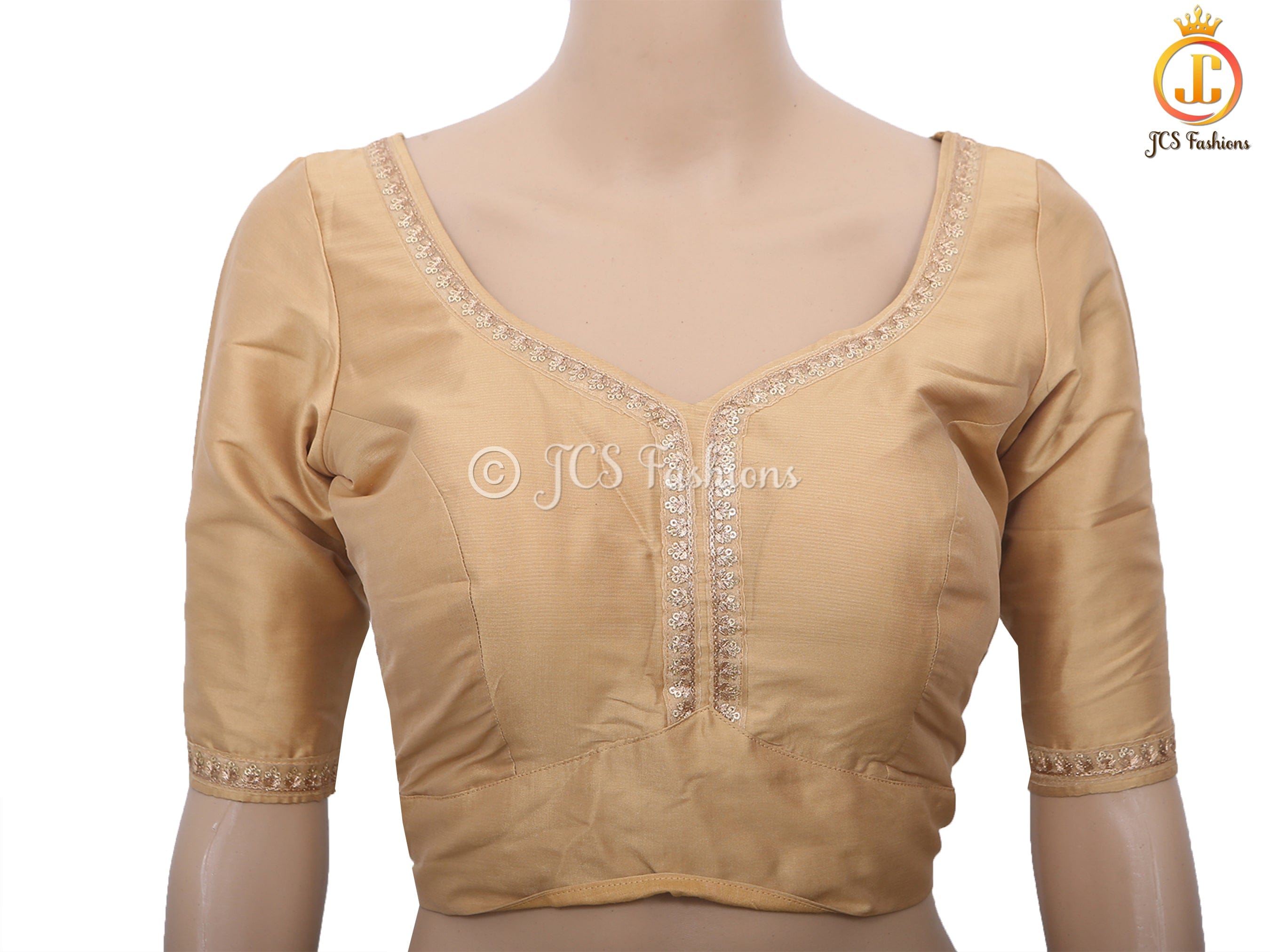 Sabyasashi Cut Ready-Made Blouse for Lehenga and Saree Blouse JCS Fashions