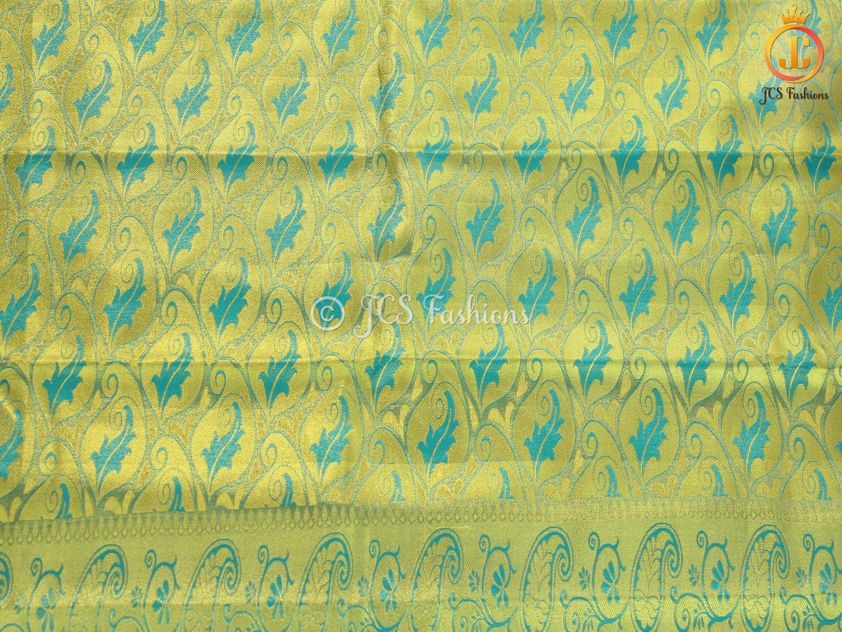 Semi silk, Kanchi pattu saree With Blouse. Traditional Indian Saree For Women