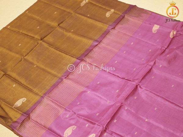 Pure handloom banana pith saree