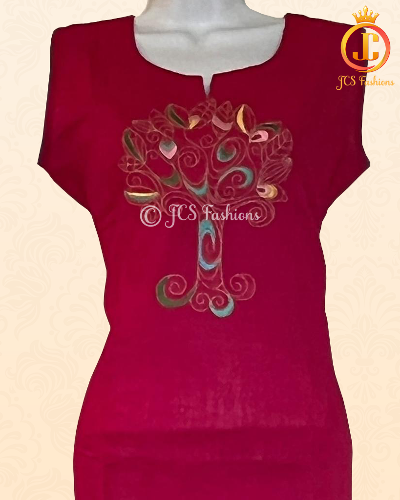 Premium Quality Cotton Kurti for Modern Women, Size: L/40 KURTI JCS Fashions