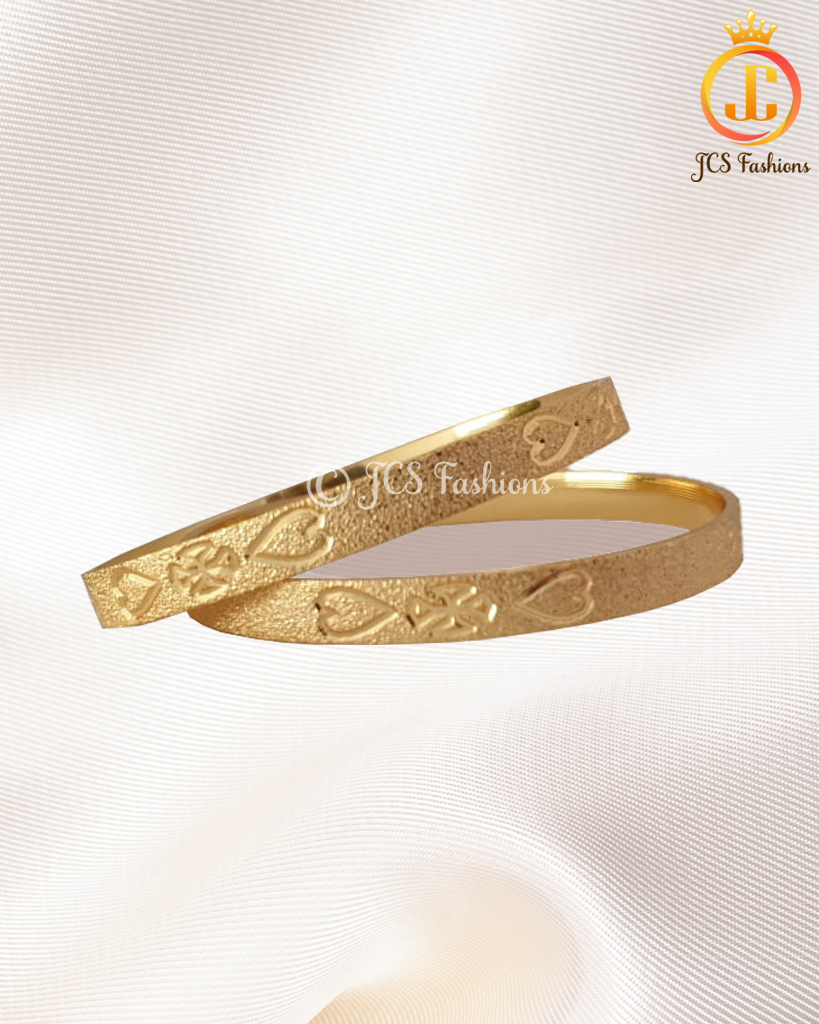 Add Style and Charm with Our Kids Bangles - High-Quality & Fun Designs Jewelry JCS Fashions Gold 1.12