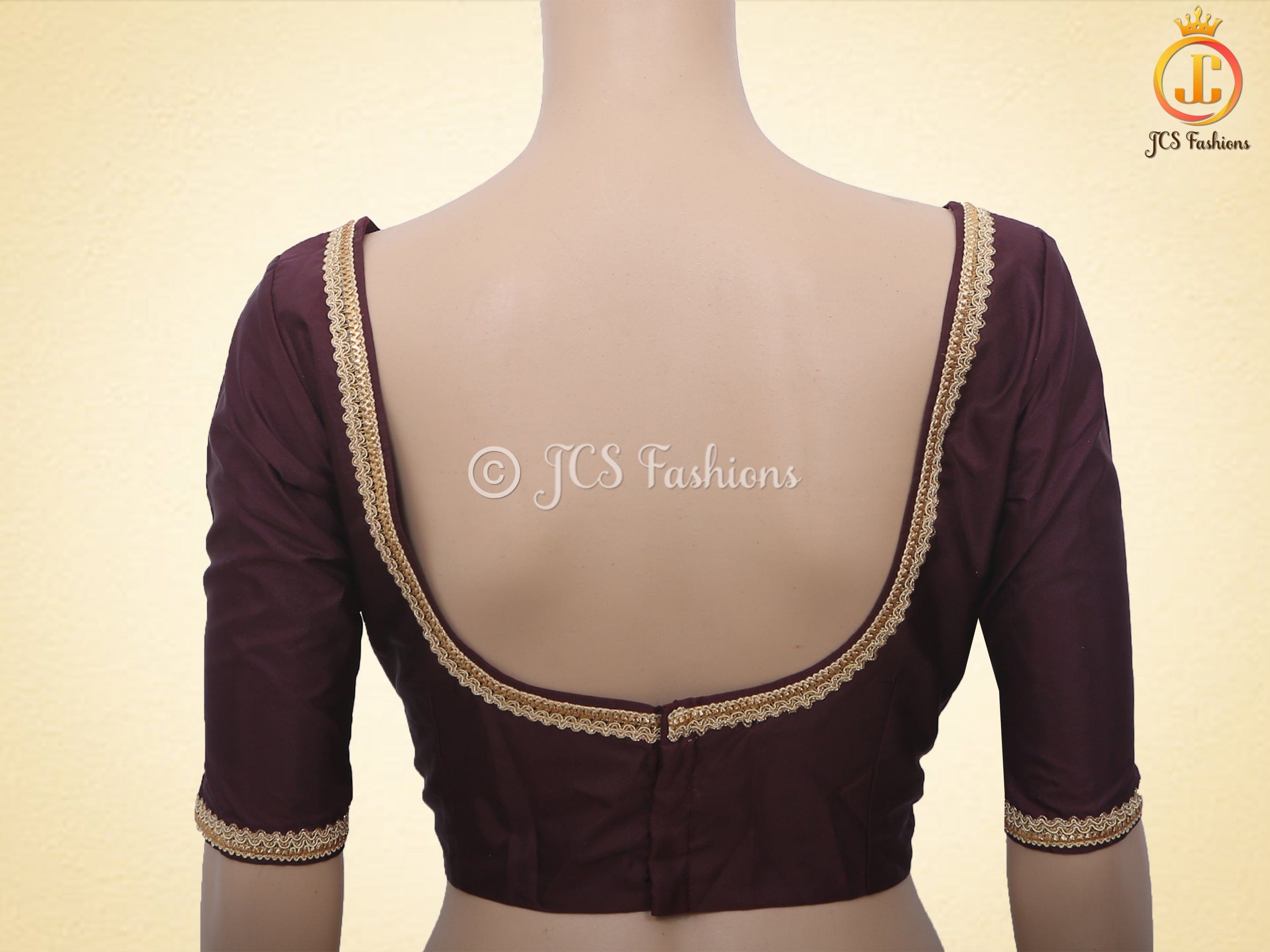 Sabyasashi Cut Ready-Made Blouse for Lehenga and Saree Blouse JCS Fashions