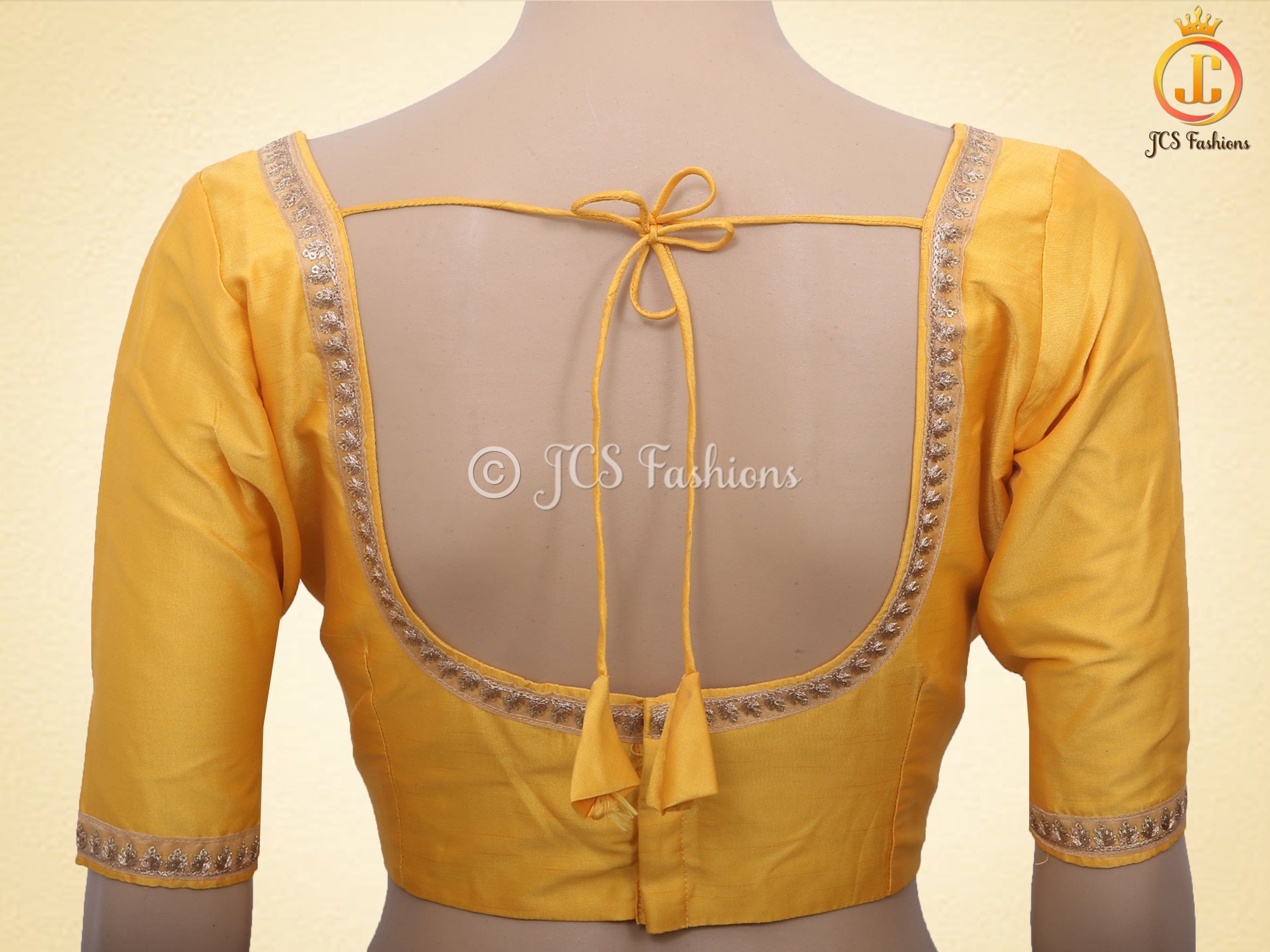 Sabyasashi Cut Ready-Made Blouse for Lehenga and Saree Blouse JCS Fashions