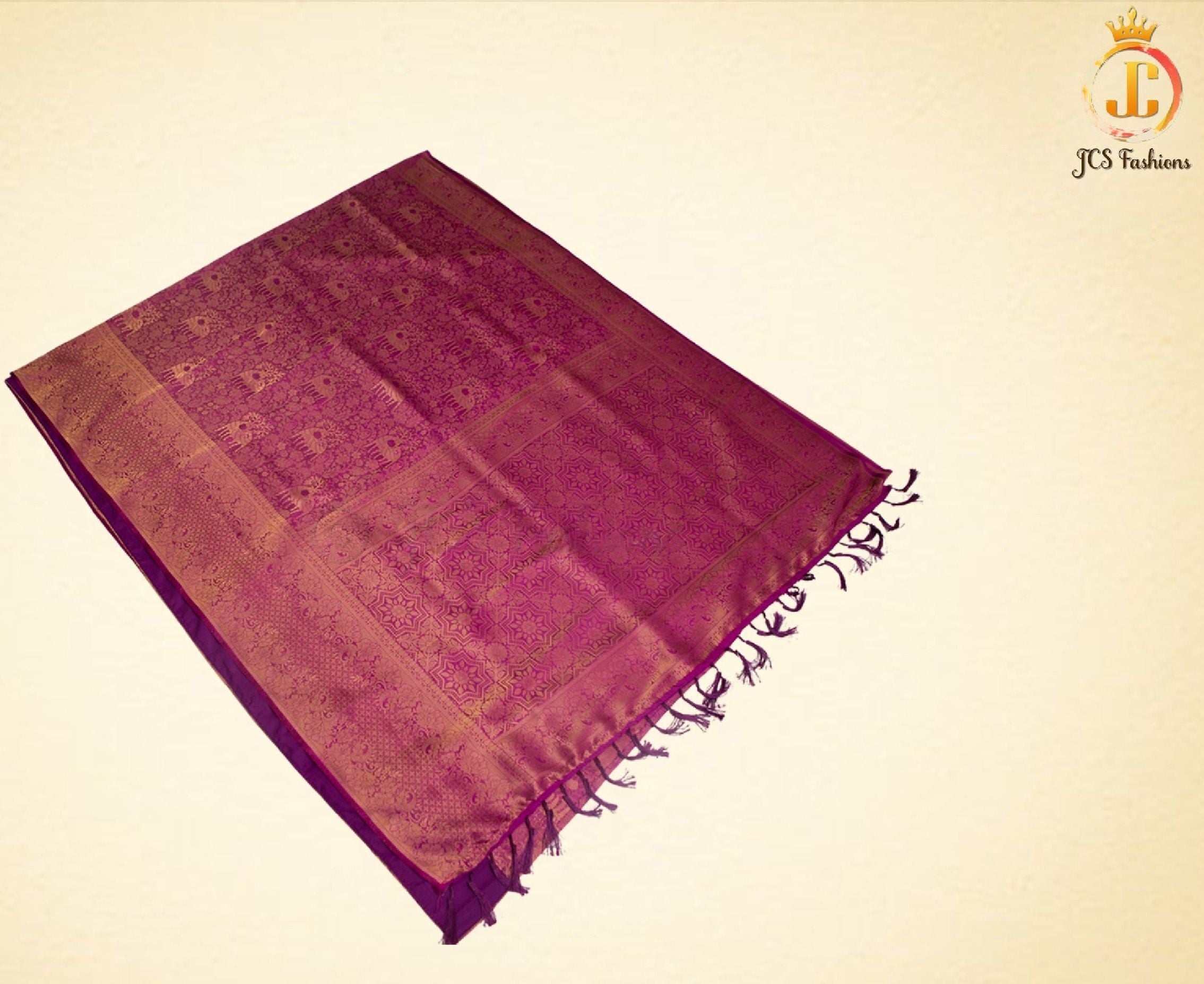 Soft Silk Saree, Wine Color, Silk Weaving, Fully Stitched blouse