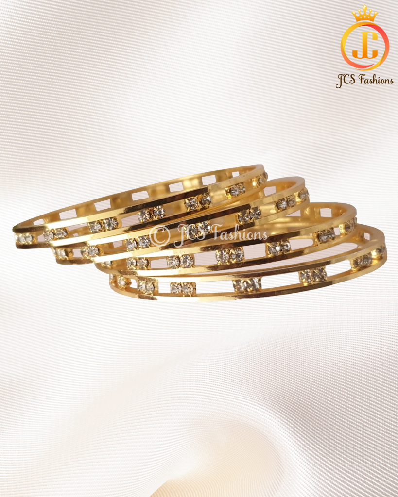 Stylish Kids Bangles for the Trendy Little Fashionistas Bangles JCS Fashions Golden 2.00