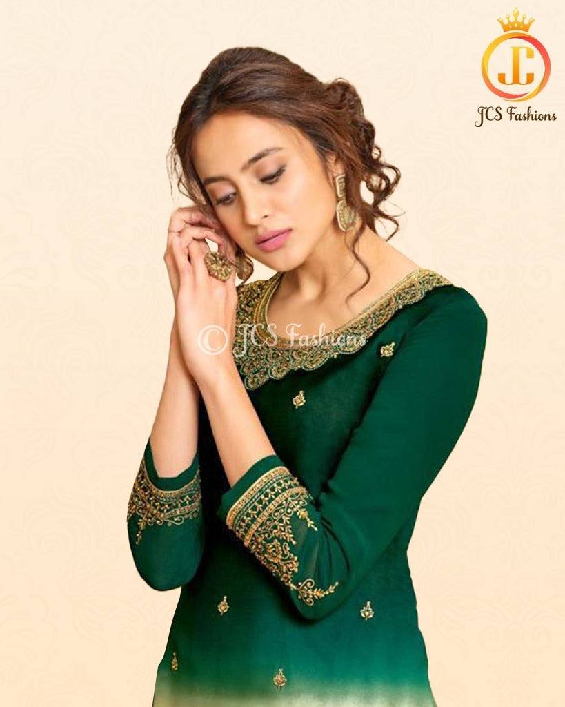 Chic Light Green Salwar Set: Elevate Your Ethnic Style! Kurti JCS Fashions