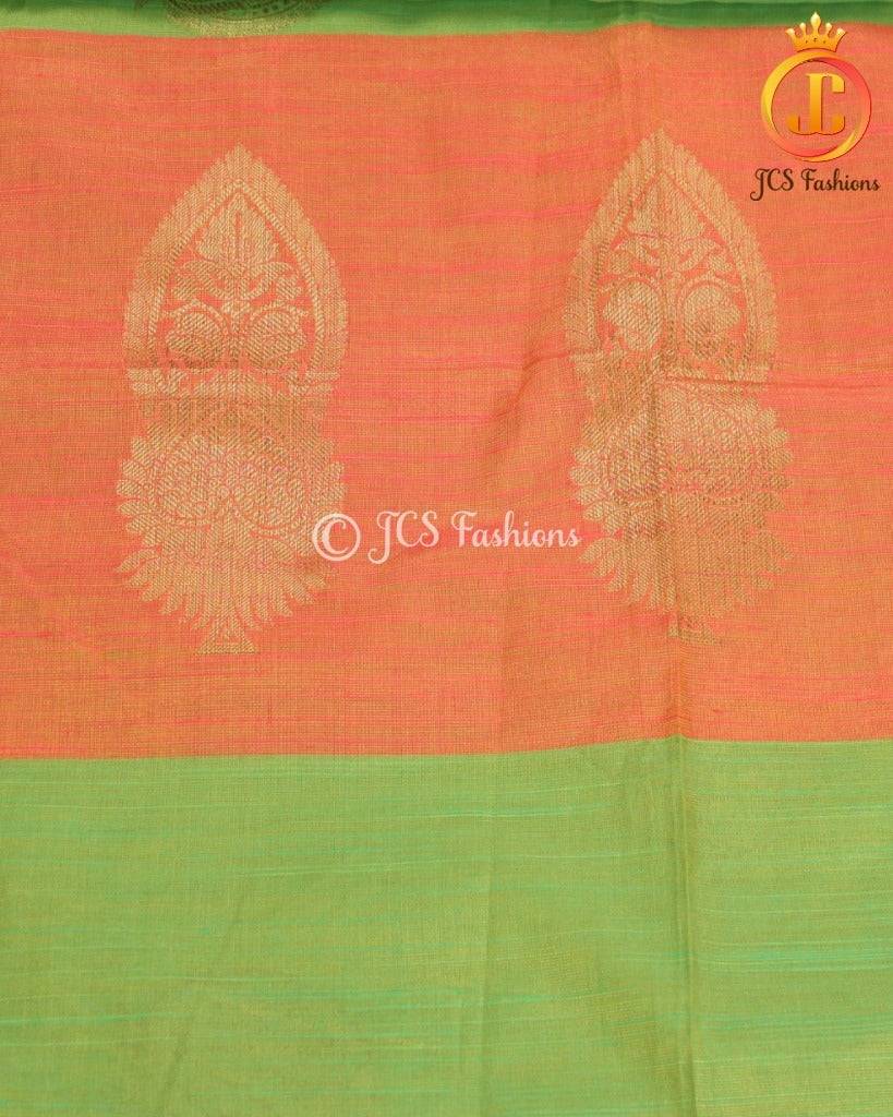 Rich Jute Banarasi Silk Saree Saree JCS Fashions